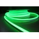 Светодиодный гибкий неон 12V, LED NEON - 17x9мм, цвет свечения - зелёный
